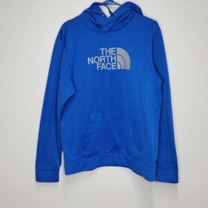 The North Face Pullover Hoodie. Brilliant Blue Men's Size Medium